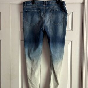 Vintage Reunion White Fade Jeans Size 19